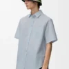 Short Sleeve Shirt in Cotton Blend