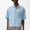 Short Sleeve Shirt in Denim