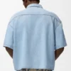 Short Sleeve Shirt in Denim