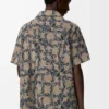 Short Sleeve Shirt in Terry Cotton Jacquard