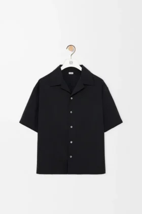 Short Sleeve Shirt in Wool