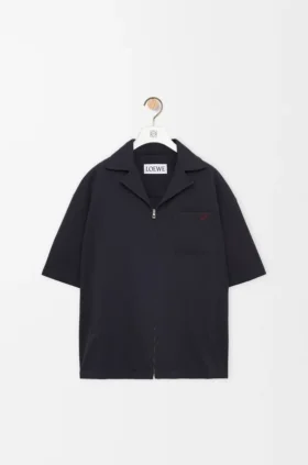 Short Sleeve Shirt in Wool