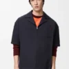 Short Sleeve Shirt in Wool
