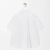 Short Sleeve Trapeze Shirt in Cotton Short Sleeve Trapeze Shirt in Cotton