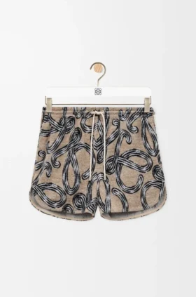 Shorts in Cotton Terry Blend