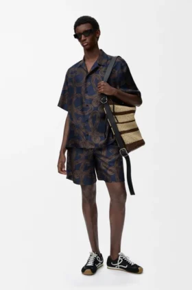 Short Sleeve Shirt in Silk