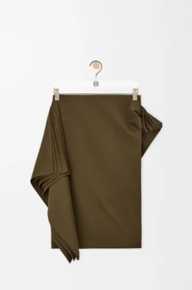 Skirt in Cotton and Silk