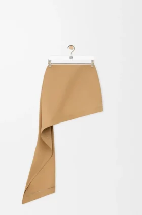 Skirt in Cotton and Silk