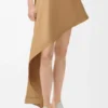 Skirt in Cotton and Silk Skirt in Cotton and Silk