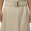 Skirt in Cotton and Silk Skirt in Cotton and Silk