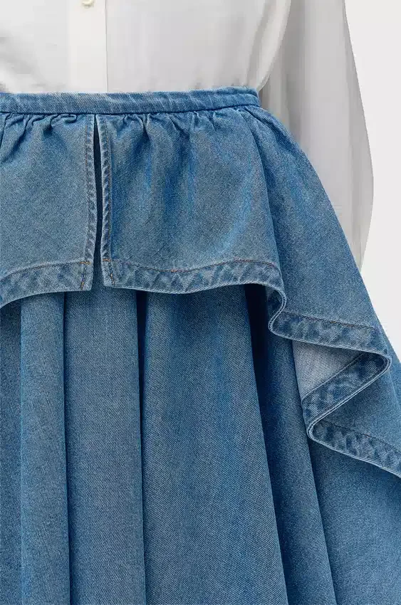 Skirt in Denim Skirt in Denim