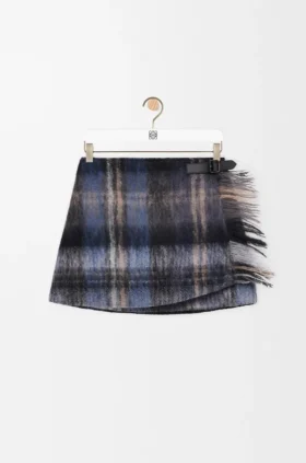Skirt in Mohair and Wool Blend Skirt in Mohair and Wool Blend