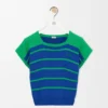 Sleeveless Sweater in Cotton and Wool Sleeveless Sweater in Cotton and Wool