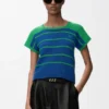 Sleeveless Sweater in Cotton and Wool Sleeveless Sweater in Cotton and Wool