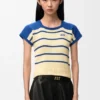 Sleeveless Sweater in Cotton and Wool