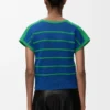 Sleeveless Sweater in Cotton and Wool Sleeveless Sweater in Cotton and Wool