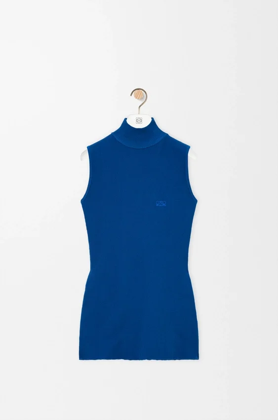 Sleeveless Top in Viscose Blend Sleeveless Top in Viscose Blend