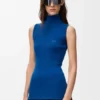 Sleeveless Top in Viscose Blend Sleeveless Top in Viscose Blend