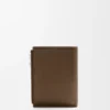 Slim Compact Wallet in Deerskin