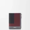 Slim Compact Wallet in Nappa Calfskin