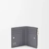 Slim Compact Wallet in Nappa Calfskin