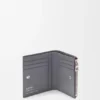 Slim Compact Wallet in Nappa Calfskin