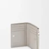 Slim Compact Wallet in Textured Classic Calfskin
