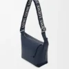 Small Cubi Crossbody Bag in Supple Smooth Calfskin and Jacquard Small Cubi Crossbody Bag in Supple Smooth Calfskin and Jacquard