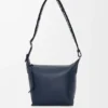 Small Cubi Crossbody Bag in Supple Smooth Calfskin and Jacquard Small Cubi Crossbody Bag in Supple Smooth Calfskin and Jacquard