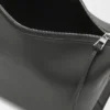 Small Cubi Crossbody Bag in Supple Smooth Calfskin and Jacquard Small Cubi Crossbody Bag in Supple Smooth Calfskin and Jacquard