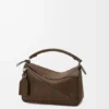 Small Featherlight Puzzle Bag in Grained Nubuck Small Featherlight Puzzle Bag in Grained Nubuck