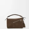 Small Featherlight Puzzle Bag in Grained Nubuck Small Featherlight Puzzle Bag in Grained Nubuck