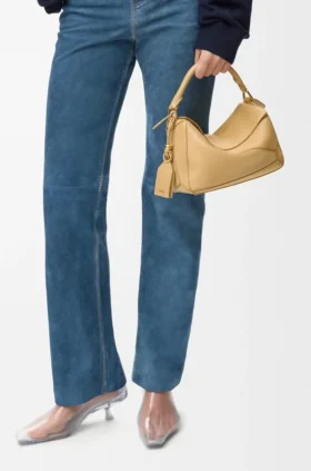 Small Featherlight Puzzle Bag in Nappa Lambskin
