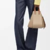 Small Hammock Bag in Soft Grained Calfskin