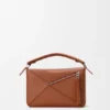 Small Layered Puzzle Bag in Classic Calfskin
