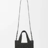 Small Loewe Font Tote in Raffia Small Loewe Font Tote in Raffia