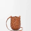 Small Nest Basket Bag in Calfskin