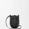 Small Nest Basket Bag in Calfskin