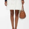 Small Nest Basket Bag in Calfskin