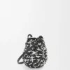 Small Nest Basket Bag in Calfskin