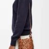 Small Nest Basket Bag in Calfskin