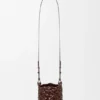Small Nest Basket Bag in Calfskin