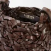 Small Nest Basket Bag in Calfskin