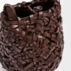 Small Nest Basket Bag in Calfskin
