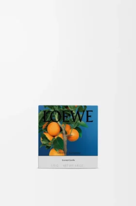 Small Orange Blossom Candle