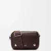 Small Pebble Messenger Bag in Supple Grained Calfskin