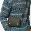 Small Pebble Messenger Bag in Supple Grained Calfskin Small Pebble Messenger Bag in Supple Grained Calfskin