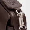 Small Pebble Messenger Bag in Supple Grained Calfskin