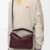 Small Puzzle Bag in Smooth Calfskin and Nappa Lambskin