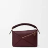 Small Puzzle Bag in Smooth Calfskin and Nappa Lambskin